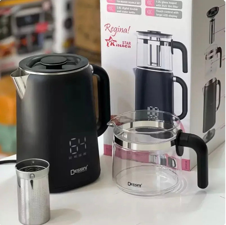 چای ساز دسینی مدل KD2800 ظرفیت ۲ لیتر